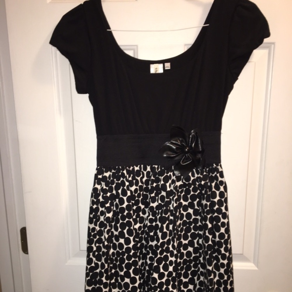 Black semi-formal dress